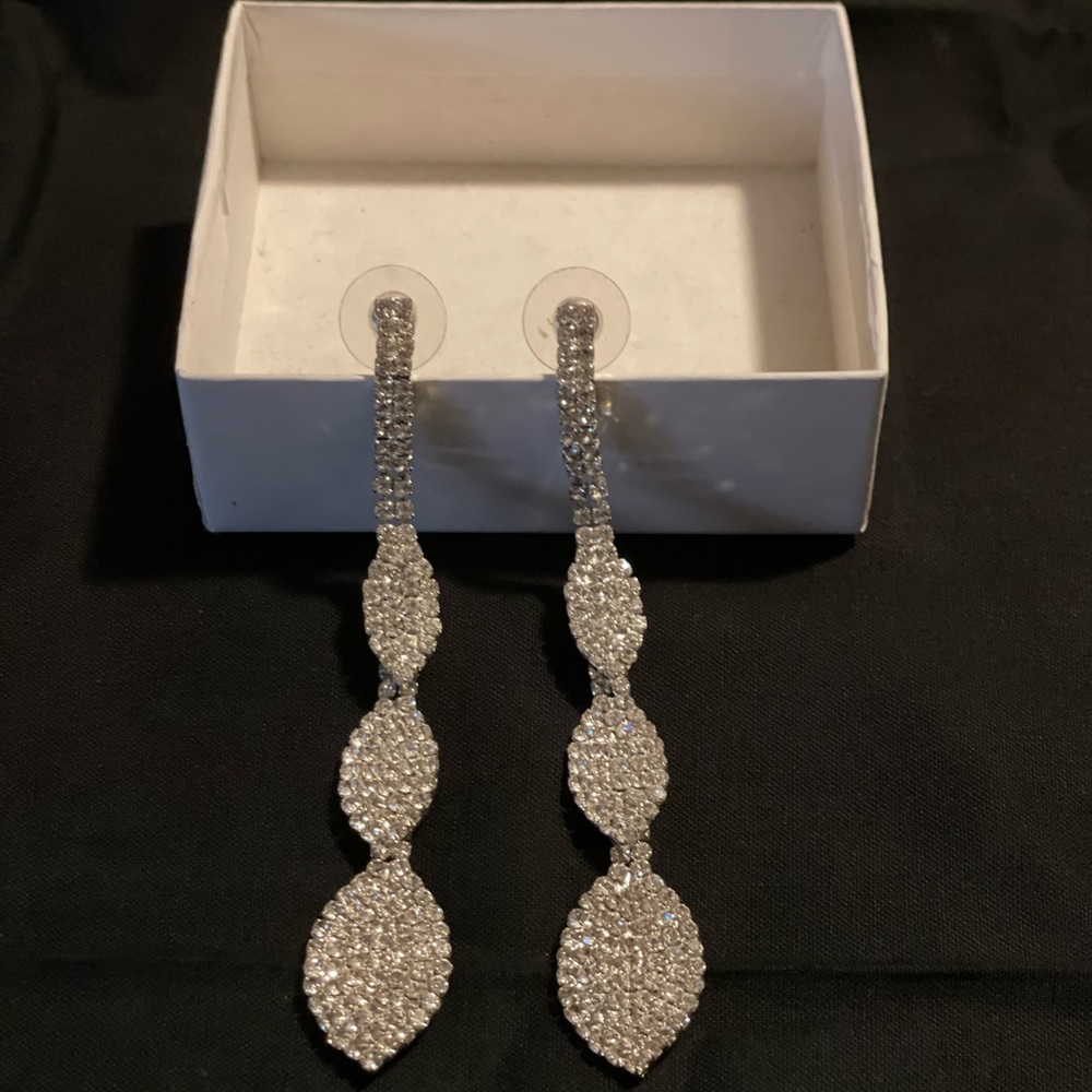 3” earrings, great accessory for any occasion.
